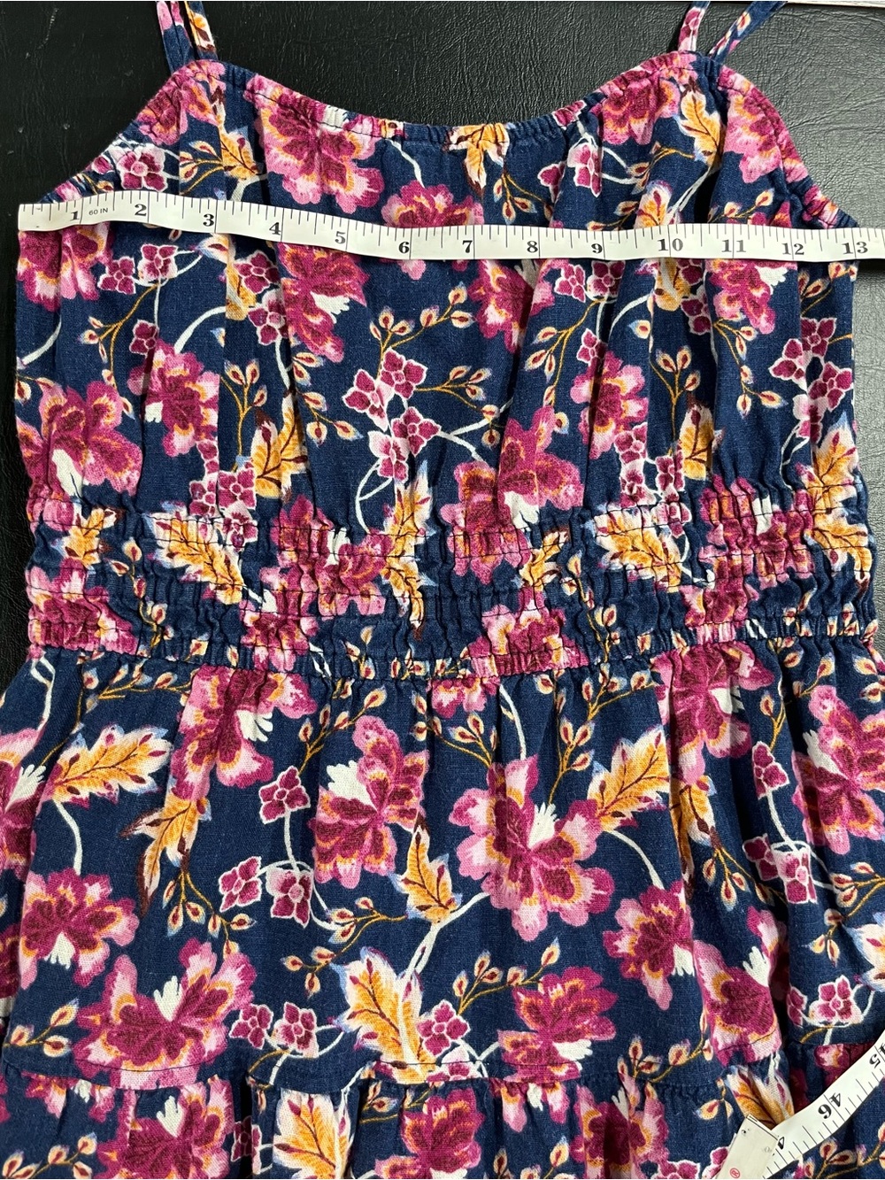 Old Navy waist-defined linen blend dress size small - Picture 9 of 9